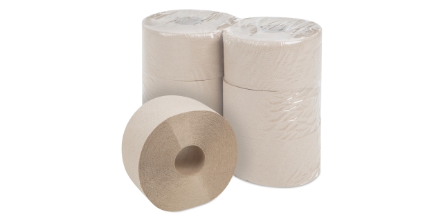 TP AFH Jumbo 19 cm., 1 vr., Recykl šedý, bal.6 rolí                                                                                                                                                                                                       